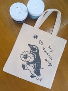 ちょっとお出かけに♪便利なミニトート。バッグInバッグとしても。