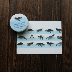 いろんなペンギンのぷかぷかマステです。