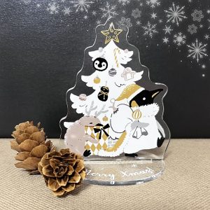 クリスマスペンギンのアクリルスタンド１です