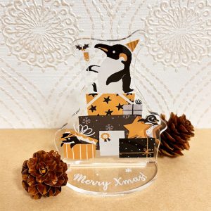 クリスマスペンギンのアクリルスタンド２です