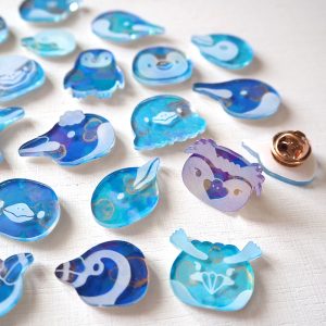 ハンドメイドピンバッジ